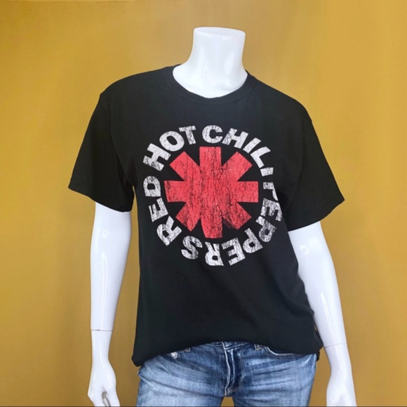 Other - Red Hot Chili Peppers Black Band T-Shirt Size M